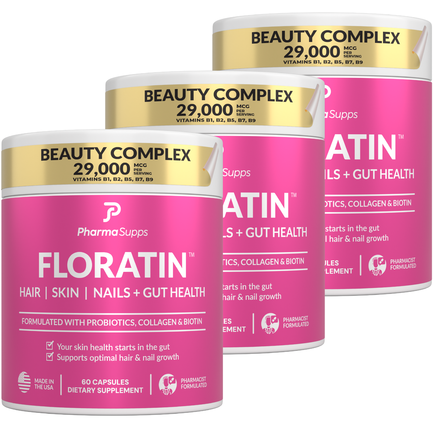 Floratin | Hair Skin Nails + Gut Health
